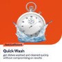 Refurbished electriQ EQDWSINT60 13 Place Semi Integrated Dishwasher Stainless Steel