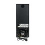 GRADE A3 - electriQ 30cm 19 Bottles Single Zone Wine Cooler - Stainless Steel