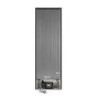 GRADE A2 - electriQ 242 Litre 50/50 Freestanding Fridge Freezer - Black