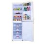 electriQ 246 Litre 50/50 Retro Freestanding Fridge Freezer - Cream