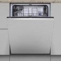 EQ60DWINTP electriQ Series 2 Integrated Dishwasher - D-Rated Black control panel