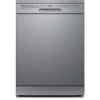 GRADE A3 - electriQ 12 Place Freestanding Dishwasher - Silver