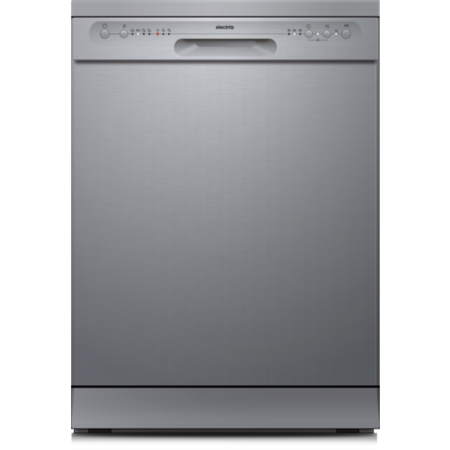 GRADE A3 - electriQ 12 Place Freestanding Dishwasher - Silver