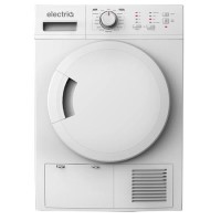 GRADE A2 - electriQ 8kg Heat Pump Tumble Dryer - White