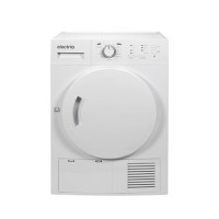 Refurbished electriQ 8kg Heat Pump Tumble Dryer - White