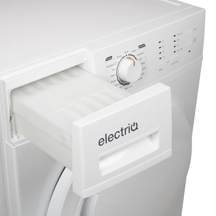 Refurbished electriQ 8kg Heat Pump Tumble Dryer - White
