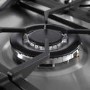Refurbished electriQ EQ90RANGEMDDF 90cm Dual Fuel Range Cooker Mirror Finish Stainless Steel