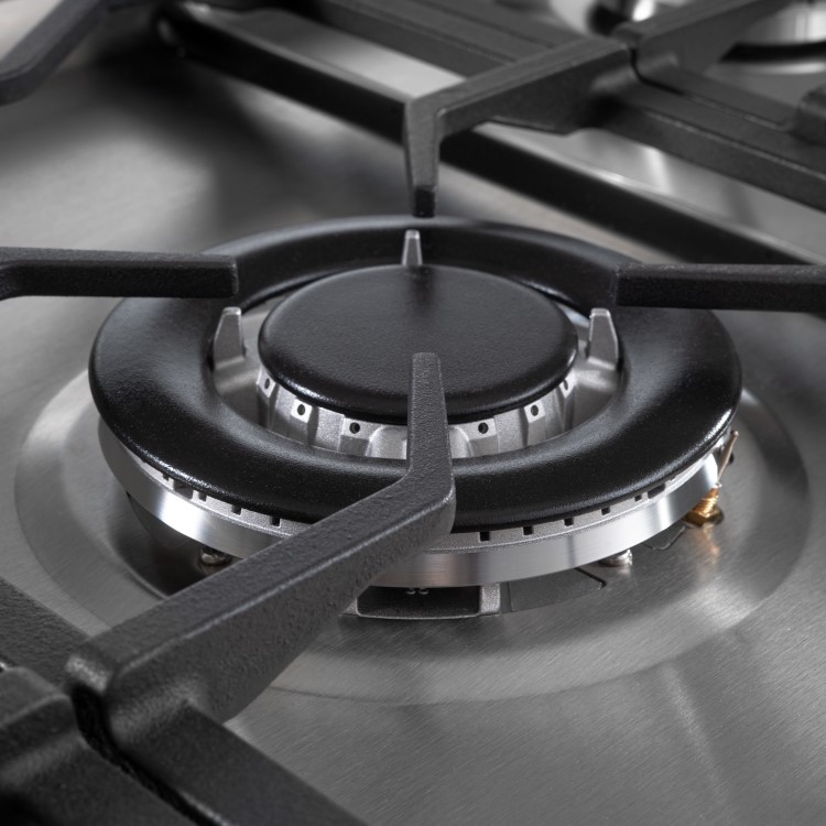 Refurbished electriQ EQ90RANGEMDDF 90cm Dual Fuel Range Cooker Mirror Finish Stainless Steel