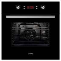GRADE A1 - electriQ Built-in 10-Function Electric Pyrolytic Single Oven with onsite warranty