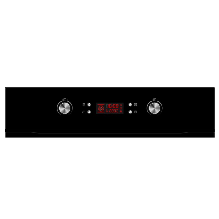 GRADE A1 - electriQ Built-in 10-Function Electric Pyrolytic Single Oven with onsite warranty