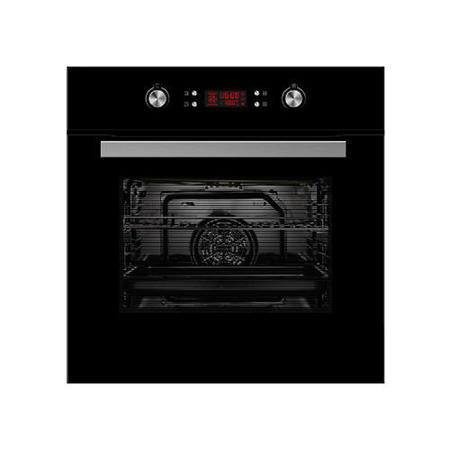 GRADE A1 - electriQ Built-in 10-Function Electric Pyrolytic Single Oven with onsite warranty