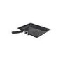 Refurbished electriQ EQBIOLG1DARKINOX 60cm Single Built In Fan Assisted Electric Oven Black