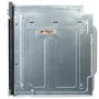 Refurbished electriQ EQBIOLG1DARKINOX 60cm Single Built In Fan Assisted Electric Oven Black