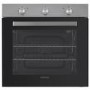 electriQ Plug In Fan Assisted Electric Single Oven - Stainless Steel