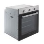 GRADE A2 - electriQ 73L Plug In Electric Fan Assisted Single Oven - Stainless Steel