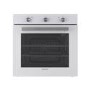 Refurbished electriQ EQBIOLG1WH 60cm Single Built In Electric Oven White