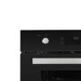 Refurbished electriQ EQBIOPYROV 60cm Single Built In Electric Oven Black