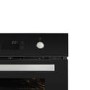 Refurbished electriQ EQBIOPYROV 60cm Single Built In Electric Oven Black