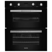 electriQ Built-Under Electric Double Oven - Black electriQ Built-Under Electric Double Oven - Black