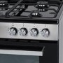 Refurbished electriQ EQDFS1C60A 60cm Dual Fuel Cooker Stainless Steel