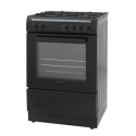 EQDFSC60BKv1 electriQ 60cm Dual Fuel Cooker - Black