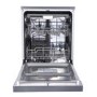 GRADE A3 - electriQ 15 Place Freestanding Dishwasher - Stainless Steel