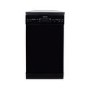 Refurbished electriQ EQDW45BLACK 10 Place Freestanding Dishwasher Black