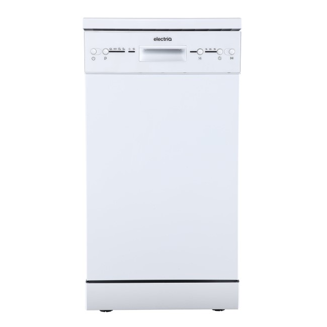 electriQ 10 Place Settings Freestanding Dishwasher White electriQ