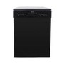 electriQ 14 Place Freestanding Dishwasher - Black