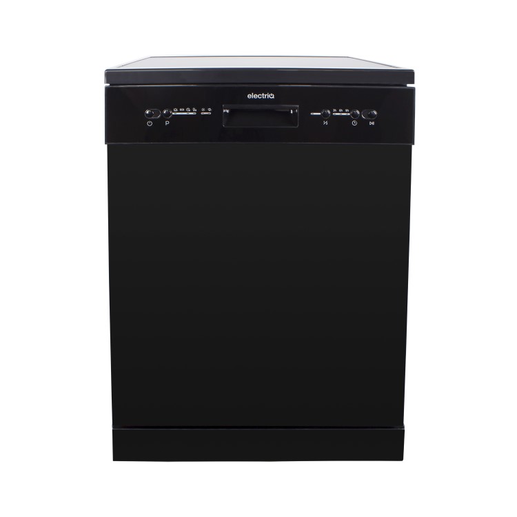 electriQ 14 Place Freestanding Dishwasher - Black