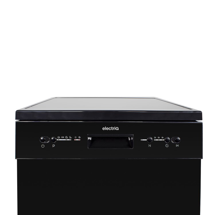 electriQ 14 Place Freestanding Dishwasher - Black