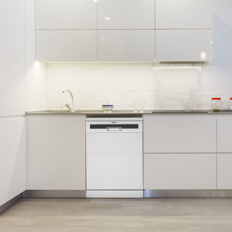 electriQ Series 2 Freestanding Dishwasher - Power Wash White