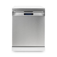electriQ - 14 Place Settings Freestanding Dishwasher - Silver
