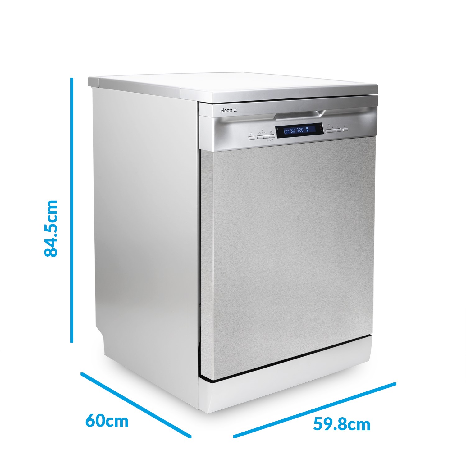 freestanding dishwasher stainless steel