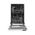 EQDWINT45 electriQ Integrated Slimline Dishwasher - White control panel - Quick Wash Quiet