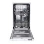 GRADE A2 - electriQ 10 Place Slimline Fully Integrated Dishwasher