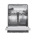 EQDWMSINT60 electriQ Semi-Integrated Dishwasher - Auto Wash Stainless Steel Control Panel
