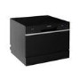 GRADE A3 - electriQ Table Top / Integrated Dishwasher - Black