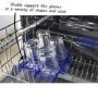 Refurbished electriQ EQDWTTS 6 Place Freestanding Compact Table Top Dishwasher Silver