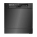 EQDWTTXLB electriQ XL Mini Table Top Dishwasher - Black