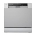 EQDWTTXLS electriQ XL Mini Table Top Dishwasher - Silver