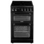 electriQ 50cm Double Cavity Electric Cooker - Black