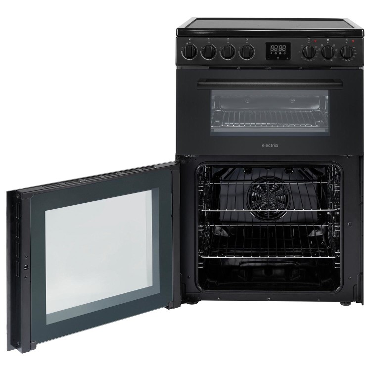 electriQ 60cm Electric Induction Cooker - Black