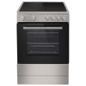 A2/EQEC60S1CERAMIC Refurbished electriQ EQEC60S1CERAMIC 60cm Electric Cooker Stainless Steel