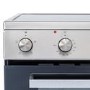 electriQ 60cm Electric Cooker - Stainless Steel