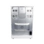 GRADE A3 - electriQ 60cm Electric Cooker with Double Oven and Ceramic Hob in White