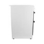 GRADE A3 - electriQ 60cm Electric Cooker with Double Oven and Ceramic Hob in White