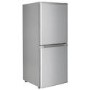 GRADE A3 - electriQ 155 Litre 50/50 Freestanding Fridge Freezer - Silver