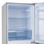 GRADE A3 - electriQ 155 Litre 50/50 Freestanding Fridge Freezer - Silver