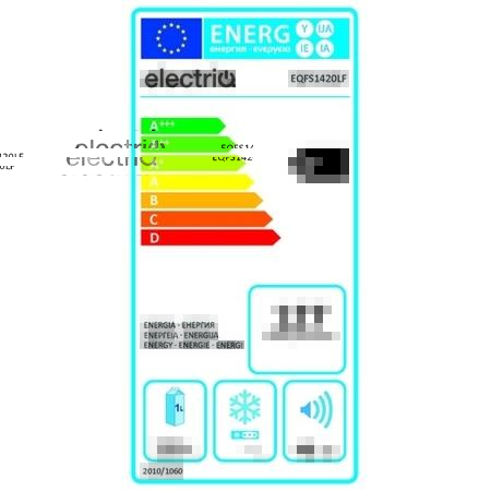 GRADE A2 - electriQ 235 Litre Freestanding Larder Fridge 142cm Tall A+ Energy Rating 55cm Wide - White
